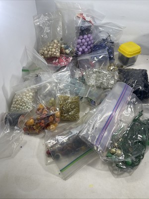 6 Lbs. Of Vintage To Now Jewelry Making Beads