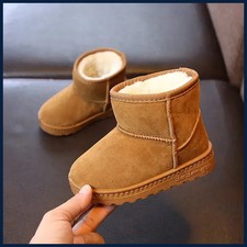 Fashion Children Casual Shoes Girls Boys Cotton Snow Boots Warm Kids Boots