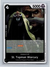 St. Topman Warcury Foil OP13-089 Carrying On His Will R NM