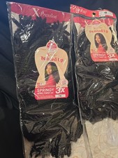 Outre X-Pression Springy Afro Twist 24in 1B Synthetic Crochet Hair, 2pc