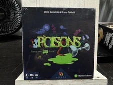 Poisons Card Game Sealed Ankama Marion Arbona  2019 Fancy One Last Drink