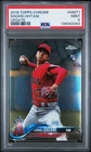 2018 TOPPS CHROME UPDATE #HMT1 SHOHEI OHTANI ROOKIE RC PSA 9