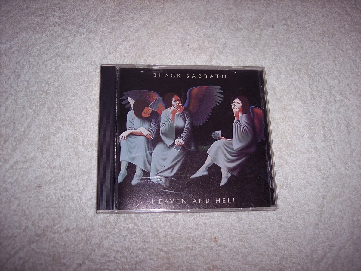 BLACK SABBATH--HEAVEN AND HELL CD CASE ONLY w LYRIC SHEET *NO DISC 