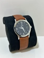 Tudor Geneve Tradition 37000 Men’s Quartz Dress Watch 37mm Black Dial Swiss Made