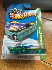 2013 Hot Wheels HW Imagination Mad Splash #73 Green/Blue