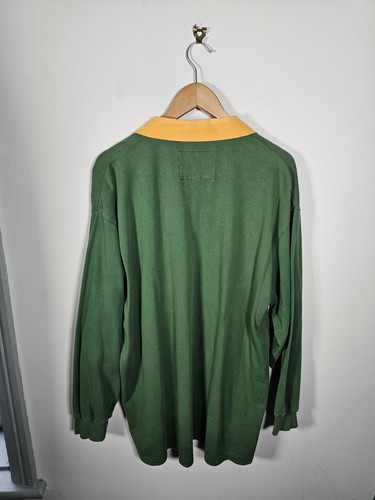 Camisa de Rugby Vintage Algodón Comerciantes Sudáfrica Springbok Años 90 Manga Larga XL - Imagen 8 de 14