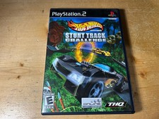 Hot Wheels: Stunt Track Challenge (PlayStation 2, 2004) Complete Tested Working