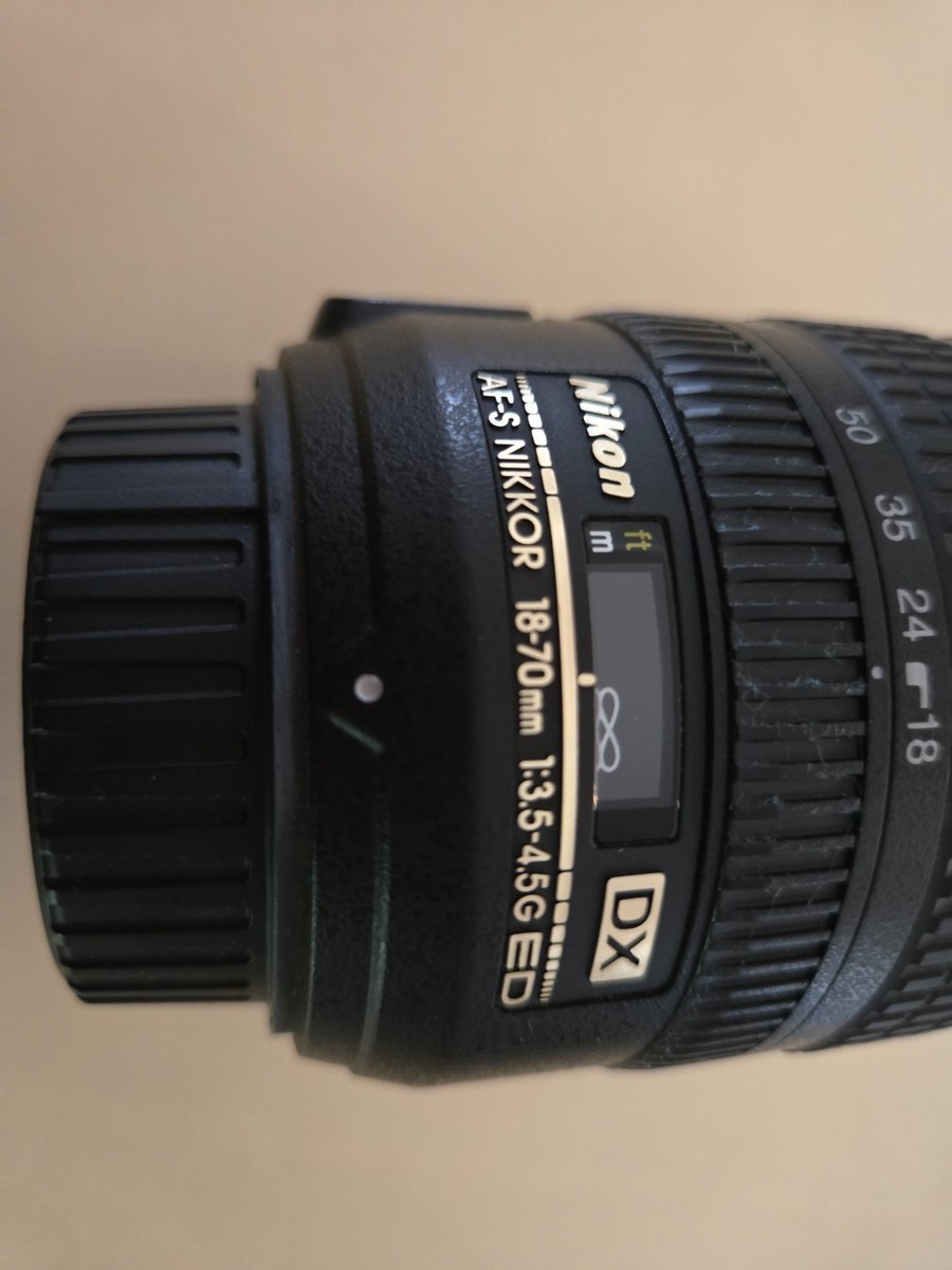 Nikon Nikkor AF-S 18-70mm f3.5-4.5 G Ed Dx Zoom Len | eBay