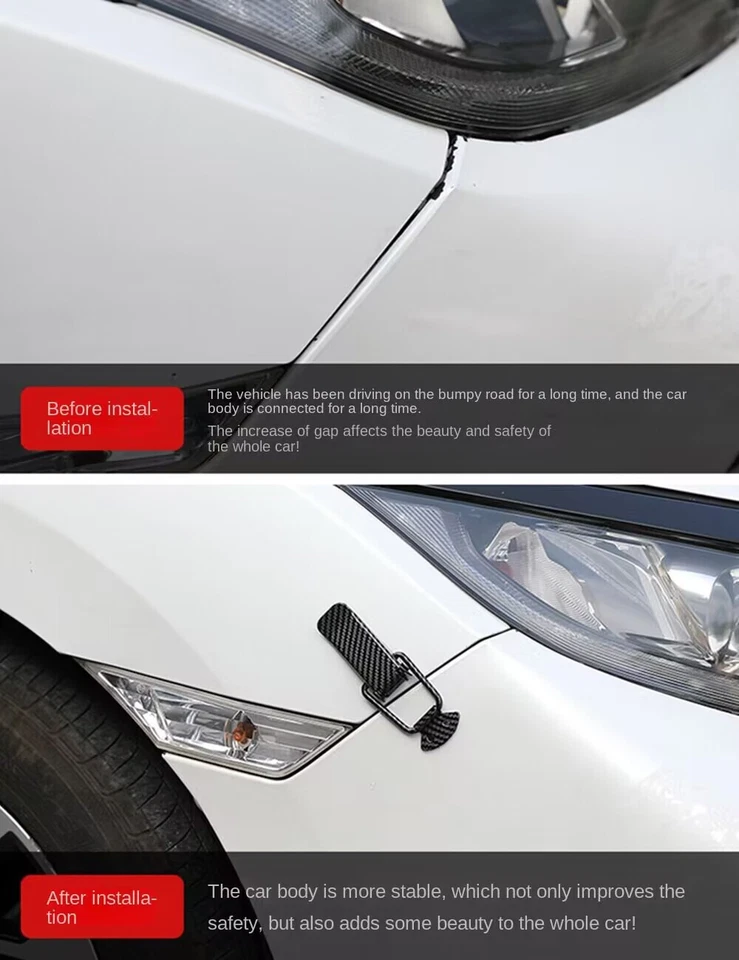 2x Kit de clip de bloqueo de parachoques de liberación rápida para automóvil NUEVO Foto 2 de 4