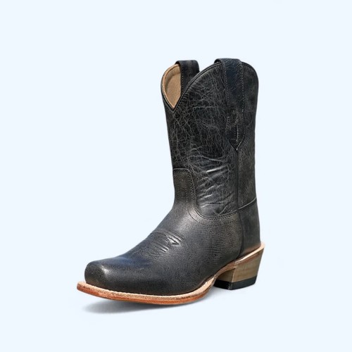 Old West Damen Größe 9,5 Westernstiefel schwarz Leder Cowboystiefel 18148 - Bild 1 von 6