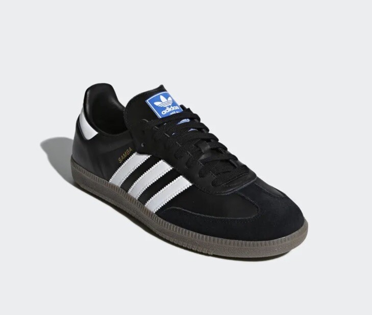 Adidas Samba OG Black White Gum B75807 Mens Size 8.5 US | eBay