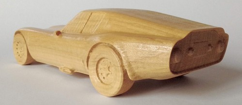 Alfa Romeo Giulia TZ2 - 1:14 Modello in scala di auto in legno da Collezione - Foto 7 di 10