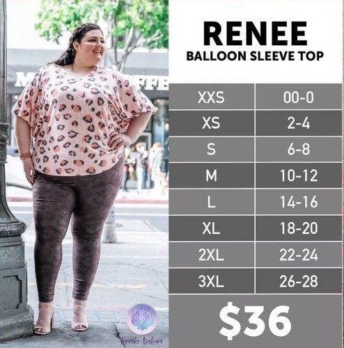 NWT Lularoe Medium Solid Gray Ribbed Renee Balloon Sleeved Super Soft Sweater - Picture 6 of 7