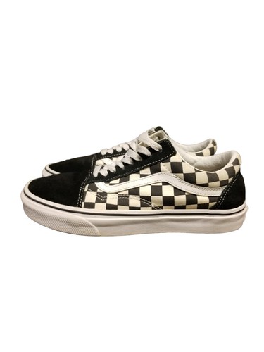 Vans Old Skool Damenschuhe Größe 8 schwarz-weiß karierte Turnschuhe - Bild 2 von 6