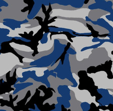 Dallas NFL Team Colors Camo | N0 Logo | 4 Way stretch SPANDEX 36"x60" | USA MADE