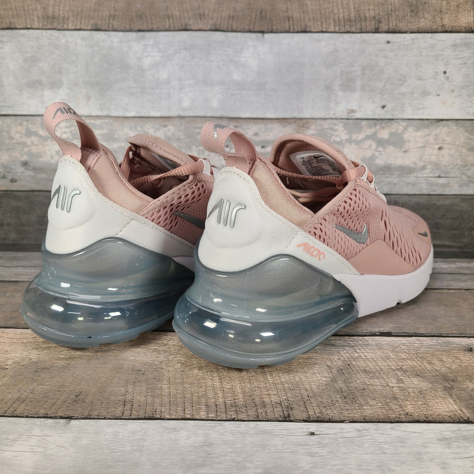 Size 6 Nike Air Max 270 Pink Oxford Metallic Silver 21 For Sale Online Ebay