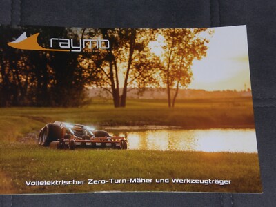 Raymo All Electric Zero Turn Mower Brochure (24758)