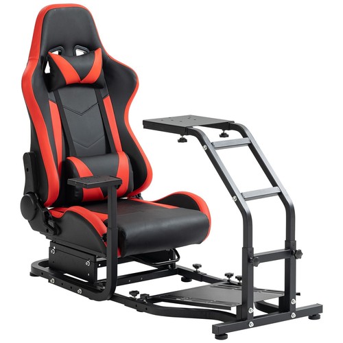 Marada Rennsimulator-Cock höhenverstellbar mit Sitz für G29 G920G923 T300RS T150 - Bild 10 von 25
