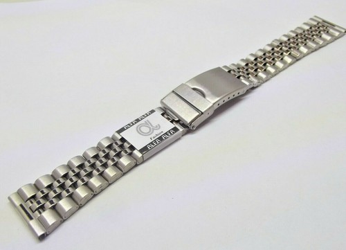 bracciale jubilee doppia chiusura ansa 18 o 20 mm band orologi correa  montre | eBay
