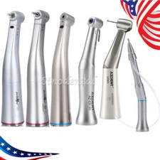 Dental 1:5/1:1/20:1 Fiber Optic Contra Angle Low Speed Handpiece 