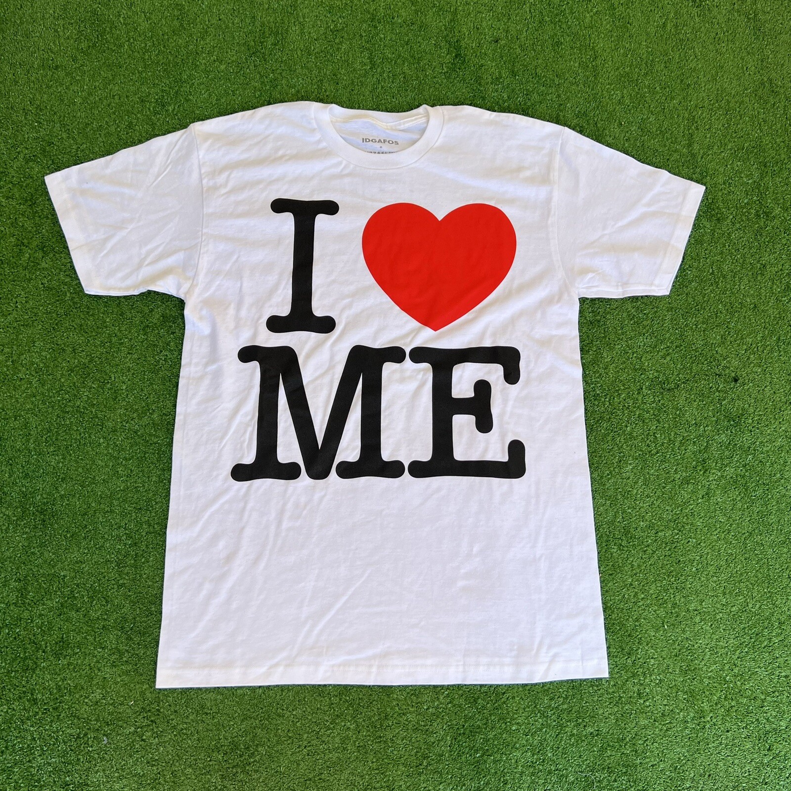 IDGAFOS x Pizzaslime I Love Me Tee - White