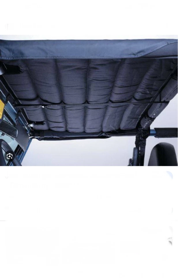 Акустический бриф Outland 892811 подходит для Jeep Wrangler 1992-1995 годов выпуска - серый - Изображение 2 из 2