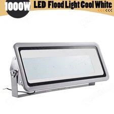 Bright 1000Watt LED Flood Light Cool White Outdoor Spotlight Garden Yard Lamp