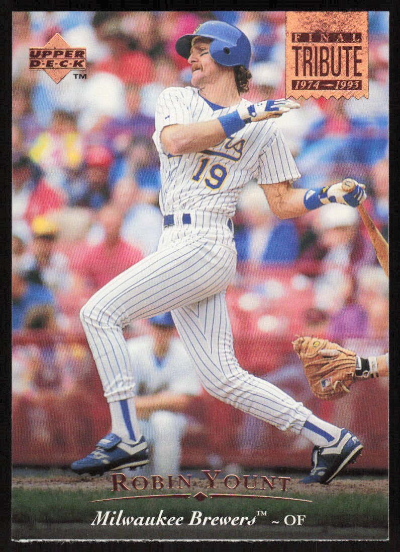 1995 Upper Deck Final Tribute #446 Robin Yount Milwaukee Brewers