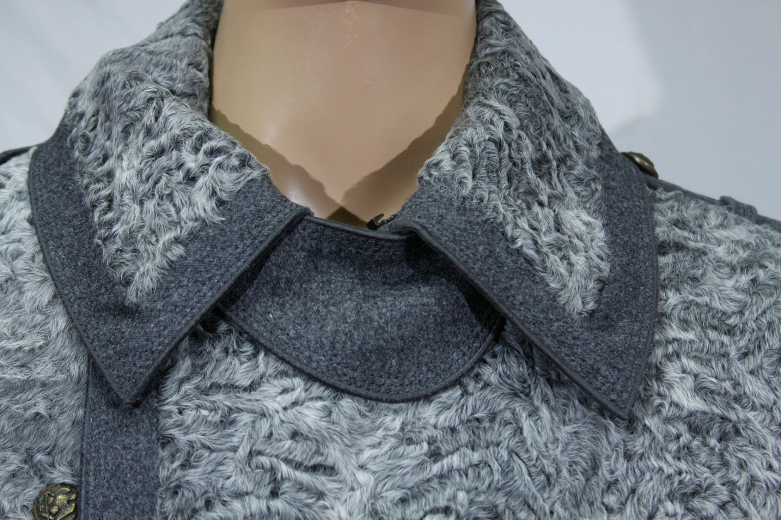 Authentic D&G Dolce&Gabbana  Men's lamb wool coat. US 46 Made in italy image 4