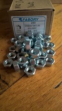 M10 10mm Nuts - Quality Hexagon Full Nuts -Mild Steel ZInc Plated 8.8 