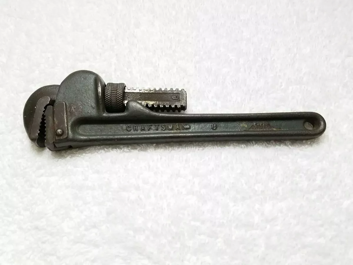 Craftsman pipe wrench deals