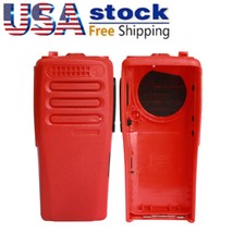 New Repair Front Housing Cover Case for CP200D Portable Radio Walkie Talkie Red