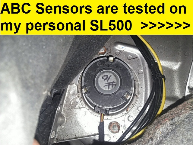 🥇Tested 03-06 MERCEDES R230 REAR PLUNGER TRAVEL SENSOR HEIGHT LEVEL ...