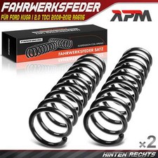 2x Federn Fahrwerksfeder Hinterachse für Ford Kuga I 2.0 TDCi 2008-2012 RA6116