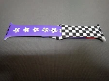 NWOT Projects Watches Checks & Flowers PJT-BAND-HS10L 42/44mm Silicone Band 