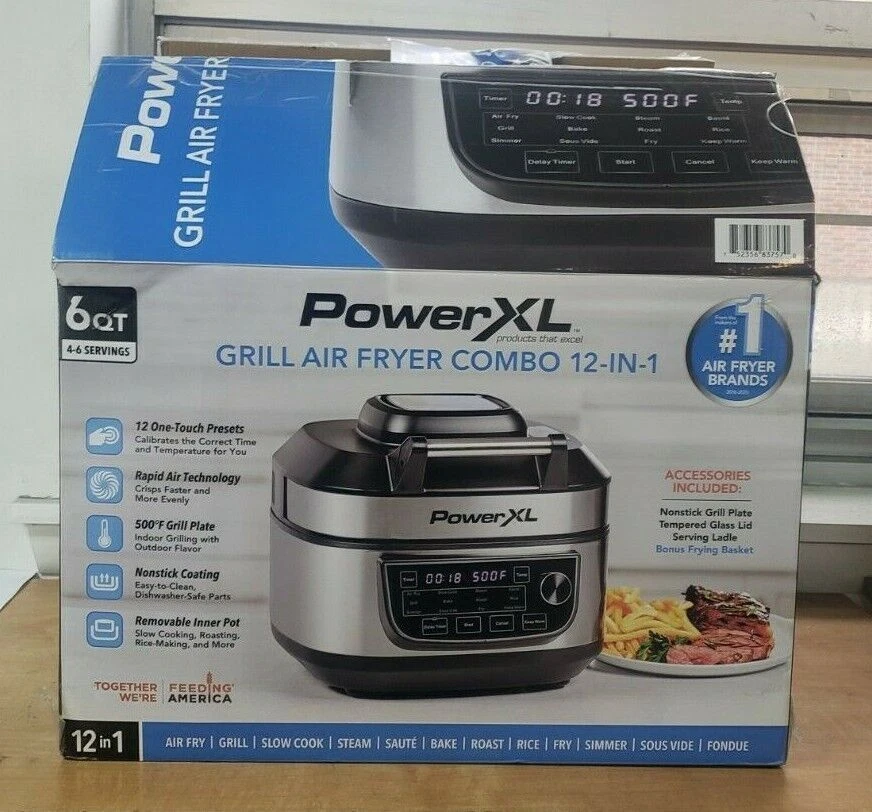 Power xl air fryer grill target deals