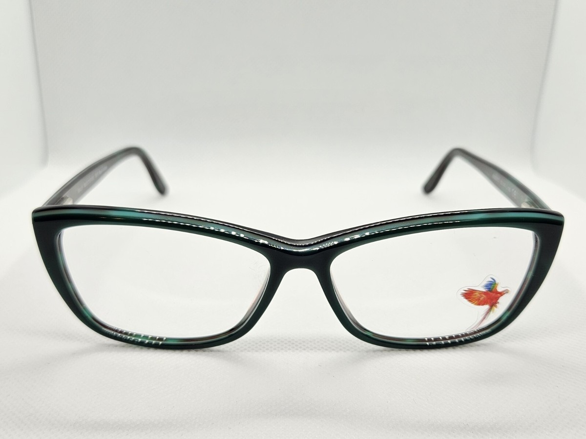 Maui Jim MJO2113-15E 2113 Teal Green Tortoise 53-14-135 Italy
