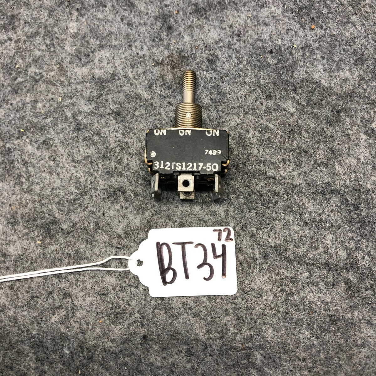 Cessna Flap Switch P/N 312TS1217-50 | eBay