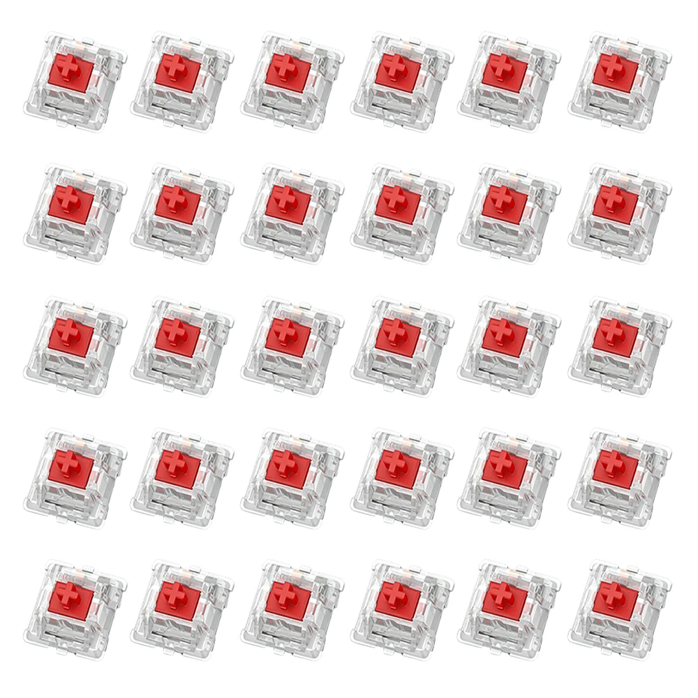 Upgrade your typing experience with this set of 30 mechanical keyboard replacement switch axes for DIY keyboard customization and enhanced performance