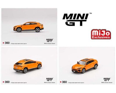 ミニカー MINI GT Lamborghini Urus Arancio Boreali MINI GT 1:64 Lamborghini Urus Arancio Borealis orange LHD