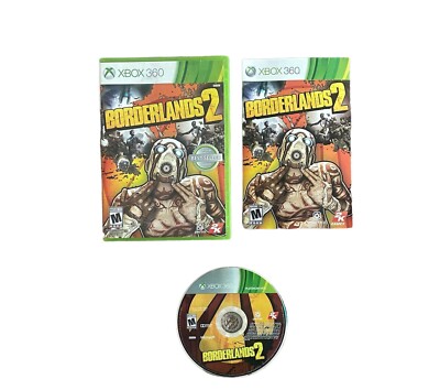 Borderlands 2 (Microsoft Xbox 360, 2012) COMPLETE, Free Shipping