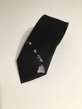 Hawaiian Islands Necktie, New , Great Gift, Super Cool, Aloha , Hawaiian Vibe