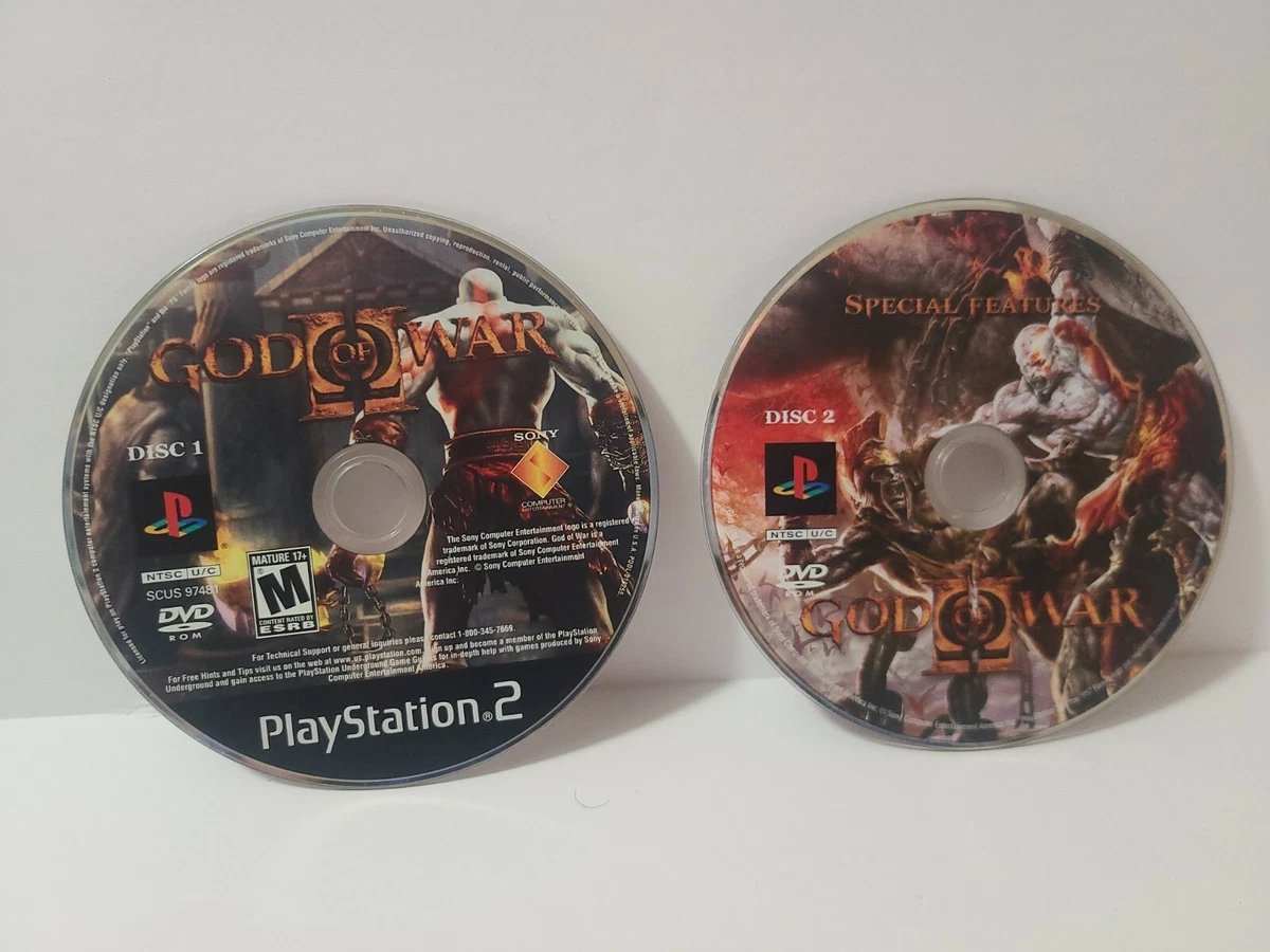 God of war cheap 1 ps2 cd