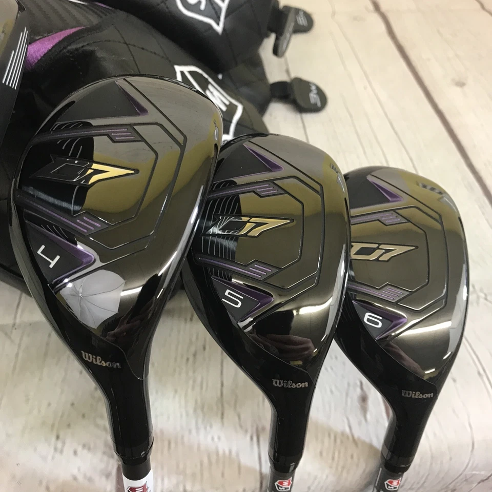 Wilson Staff Mujer D7 Premium Fairway Híbrido Combo Set Damas Flex Pick Palos! Foto 3 de 4