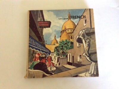 LET'S SPEAK FRENCH TERRAPHONE Tourist Language Courses  circa 1962