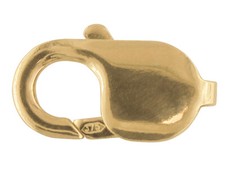 100% Genuine 9K 375 Gold Parrot Lobster Clasp DIY. Made in the EU  7/8/9mm