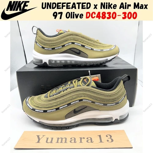 UNDEFEATED x Nike Air Max 97 Olive DC4830-300 Men's Size