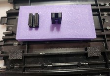 AFX Tomy 4 lane track clips; 22 Pieces for 2 lane to 4 lane set up.