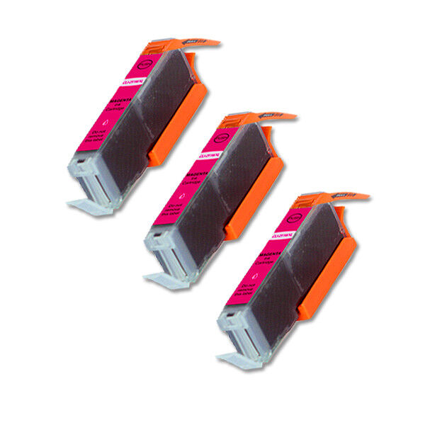 3 Magenta Ink Cartridge works for Pixma CLI-271XL 271XL TS5020 M