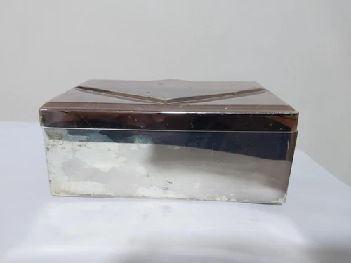Ralph Lauren Silverplate Trinket Jewelry Box used